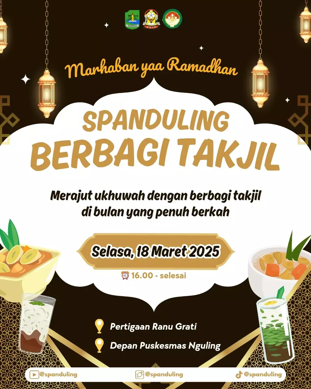 Spanduling Berbagi Takjil